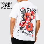 T-Shirt - Oversized Print - Unisex